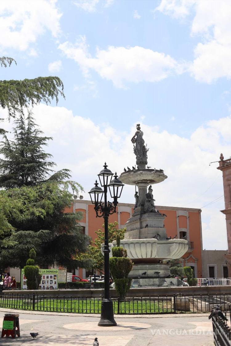 $!La fuente de Las Ninfas es un ícono en la capital coahuilense