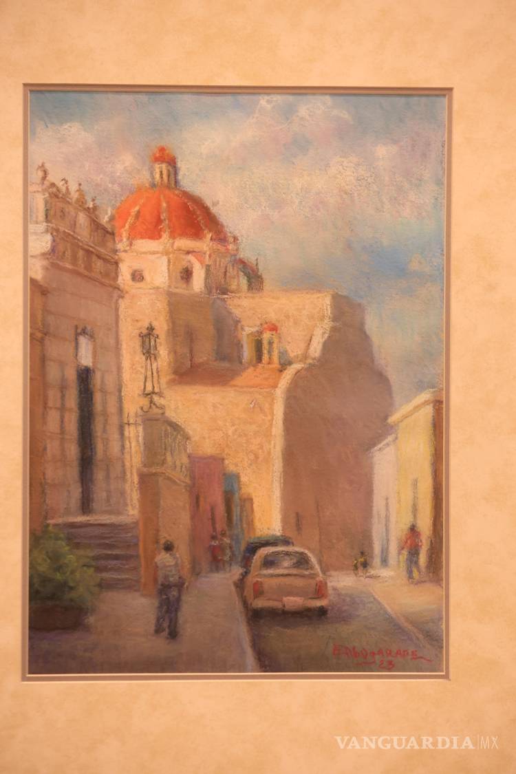 $!Emilio Abugarade, el artista que retomó la pintura ‘con la izquierda’ tras una embolia