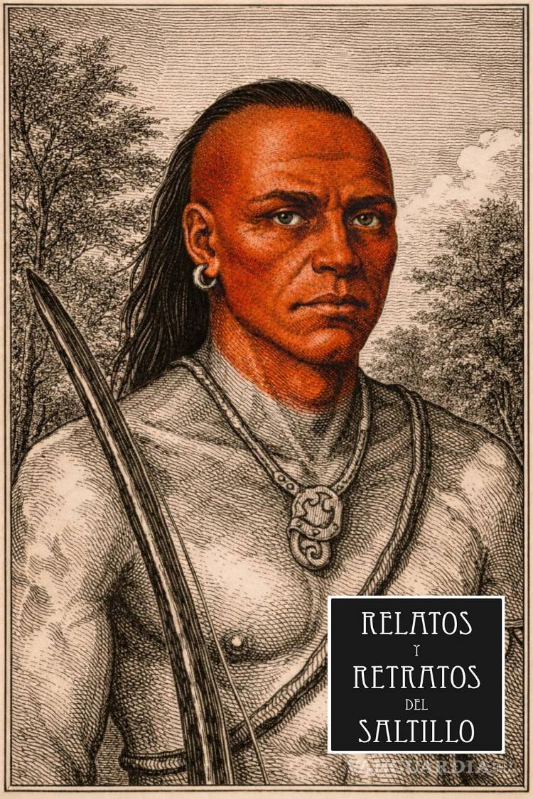 $!Guerrero guachichil. El temido nómada del norte. Ilustración histórica que representa a un miembro de esta nación indígena, conocida por su feroz resistencia ante la conquista española durante más de cincuenta años en los territorios que hoy conforman Coahuila, Zacatecas, San Luis Potosí y Nuevo León.