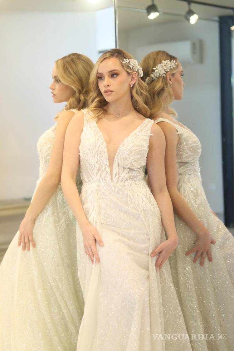 $!Los vestidos de novia de este año se caracterizan por su versatilidad.