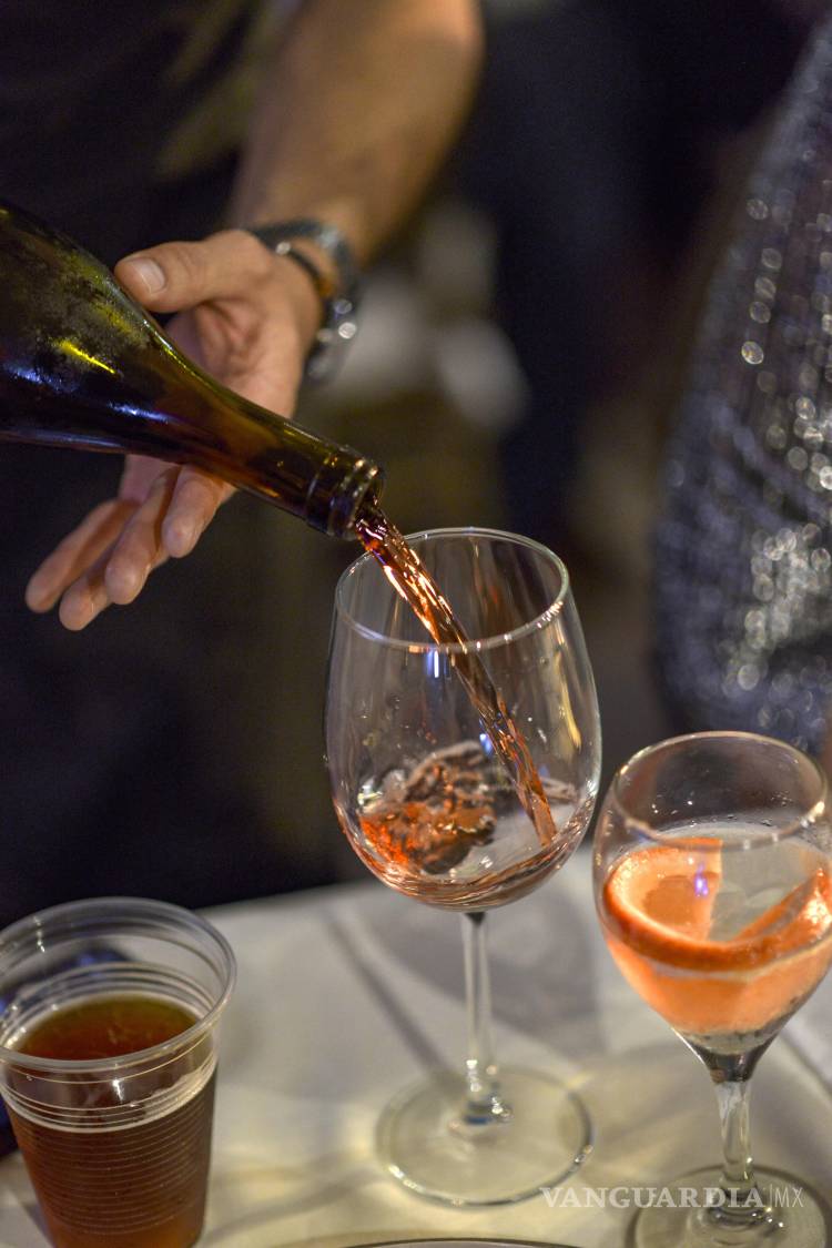 $!El vino fue parte fundamental de la velada.