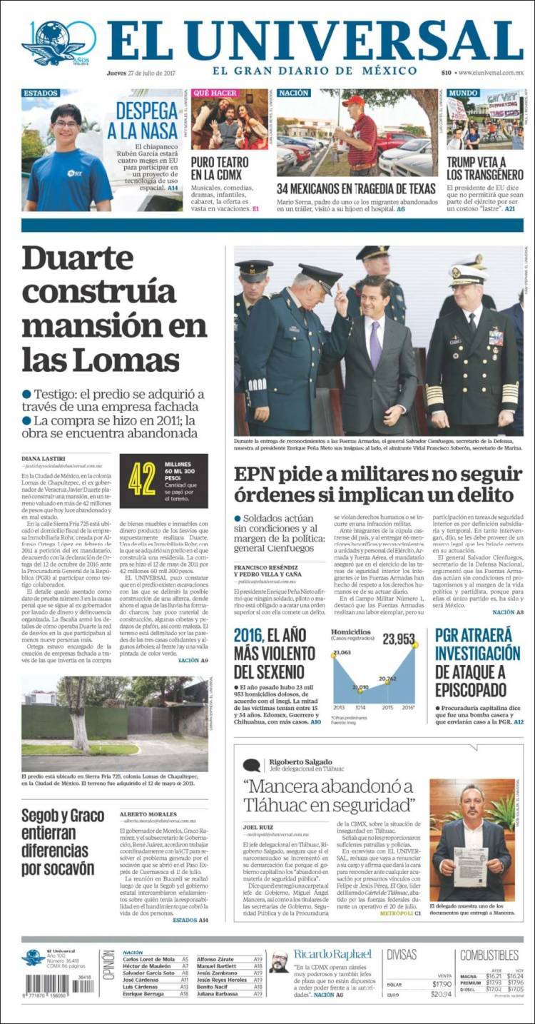 $!¿Cómo era la casa de descanso que quería construir Duarte en Las Lomas?