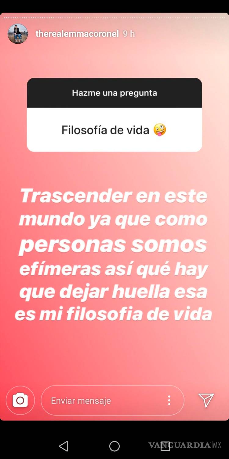 $!Las preguntas que contestó Emma Coronel, esposa del "Chapo", en Instagram