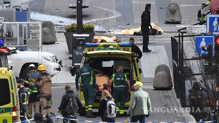 $!Difunden imagen de sospechoso de atentado en Suecia
