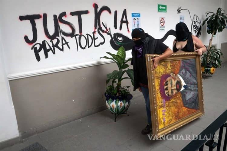 $!&quot;No abandonamos a Silvia y a Delia&quot;, CNDH espera diálogo con manifestantes