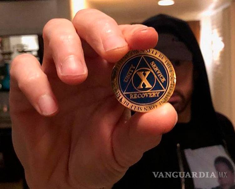 Así celebró Eminem 10 años en sobriedad