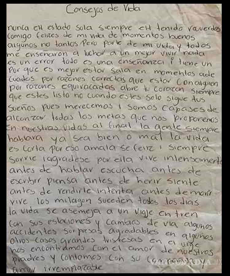 $!Hermano de la "Emperatriz Ántrax" compartió carta y fotos inéditas