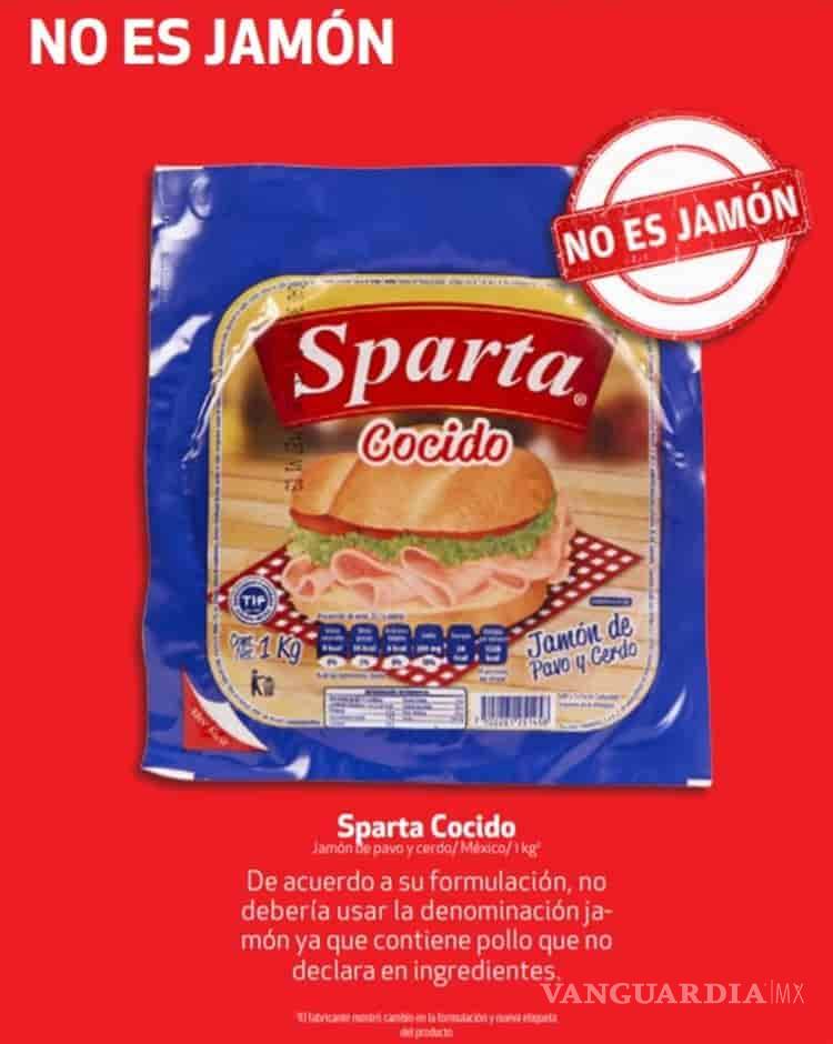$!Jamón que no es jamón, estas marcas no dicen toda la verdad