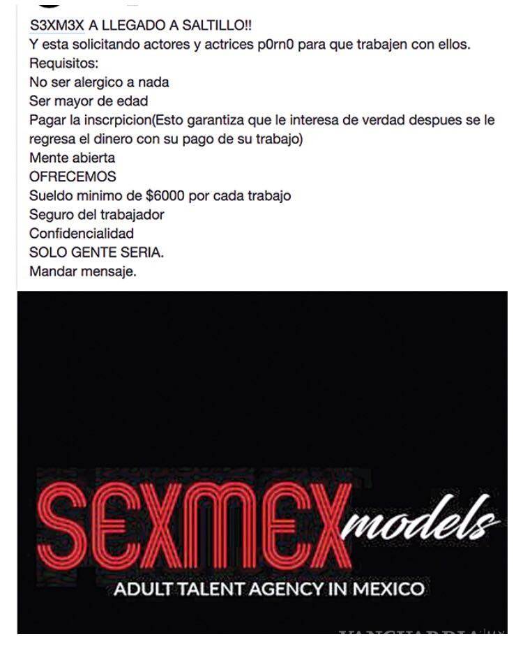 $!‘Pornoestafador’ recluta a mujeres en Saltillo