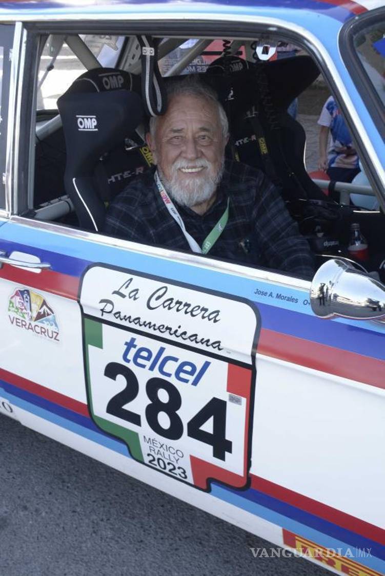 $!Marta de 70 años fungió como piloto del vehículo mientras que su esposo José Andrés de 80, realizó el puesto de navegante en un recorrido que arrancó el pasado 12 de octubre.