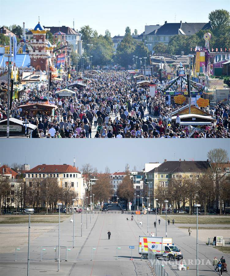 $!Coronavirus deja a la ciudad alemana de Baviera sin su mayor fiesta cervecera, la “Oktoberfest”, por el COVID-19