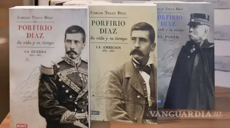 $!Carlos Tello Díaz concluye su trilogía sobre Porfirio Díaz: llegará a la FIL Monterrey este 16 de octubre
