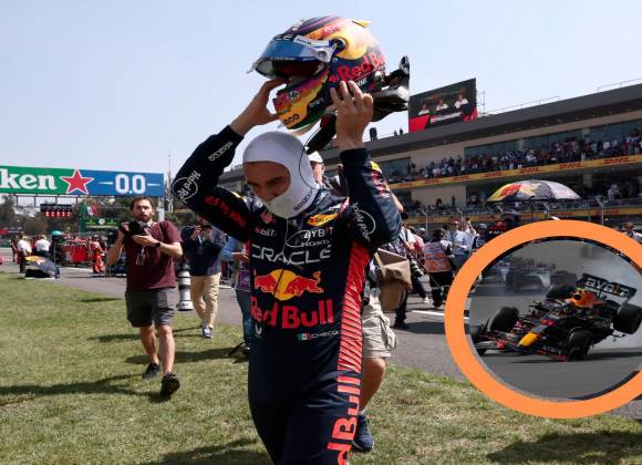 ¡Catástrofe para Checo Pérez en el Gran Premio de México! Se accidenta el piloto mexicano y queda fuera de la carrera