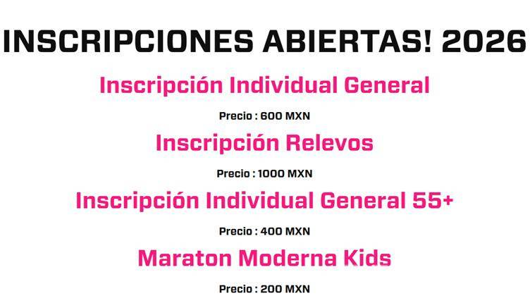 $!El Maratón Saltillo La Moderna 2026 fue presentado oficialmente en Parque Centro, donde se dieron a conocer fecha, ruta, categorías, precios, premiación y operativo de seguridad para la quinta edición de “El Gran Reto”.