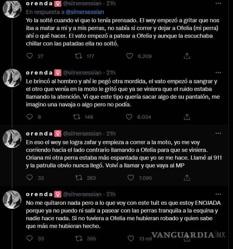 $!Ella es Ofelia, la perrita que salvó a su dueña de un asalto en la CDMX