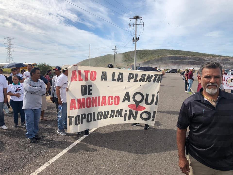 Exigen cancelar proyecto de planta de amoniaco en Topolobampo, Sinaloa