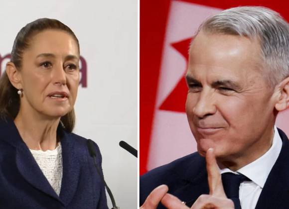 Sheinbaum tiene su primera llamada con Mark Carney