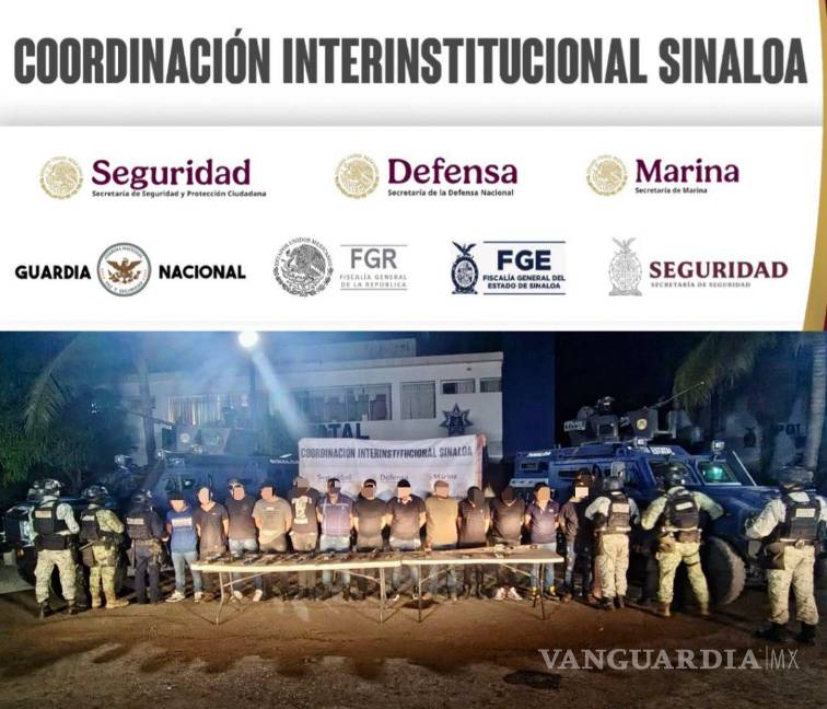 $!Detienen a ‘L-12’ en Culiacán y a 14 presuntos generadores de violencia en Navolato