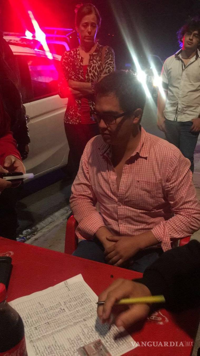 $!Detienen en operativo Antialcohol de Saltillo a hijo de regidora del PSD