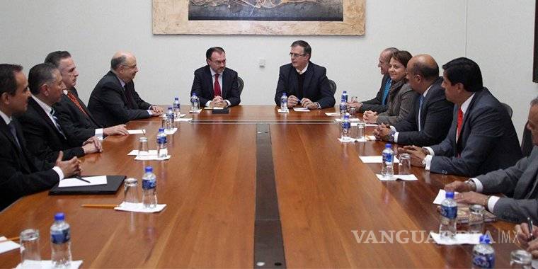 Videgaray, Ebrard y Seade sostienen reunión en SRE