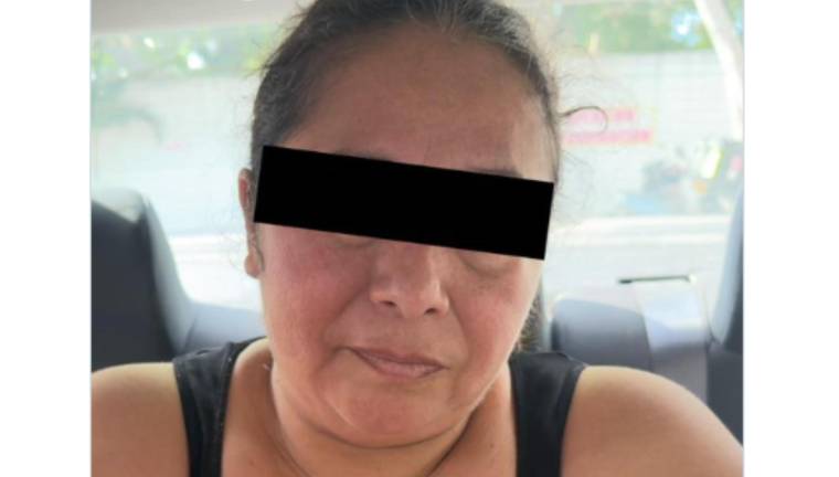 Noemí “N” contaba con una orden de aprehensión por el delito de asociación delictuosa.
