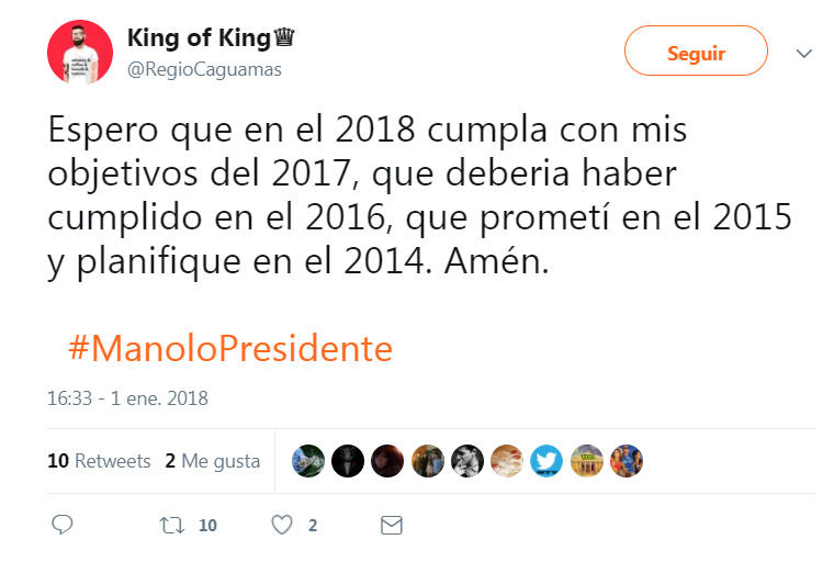 $!¿Qué tan real es la popularidad del #ManoloPresidente en Twitter?