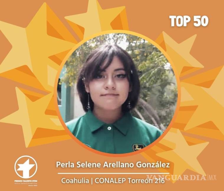 $!Perla Selene Arellano es estudiante del Conalep plantel Torreón.
