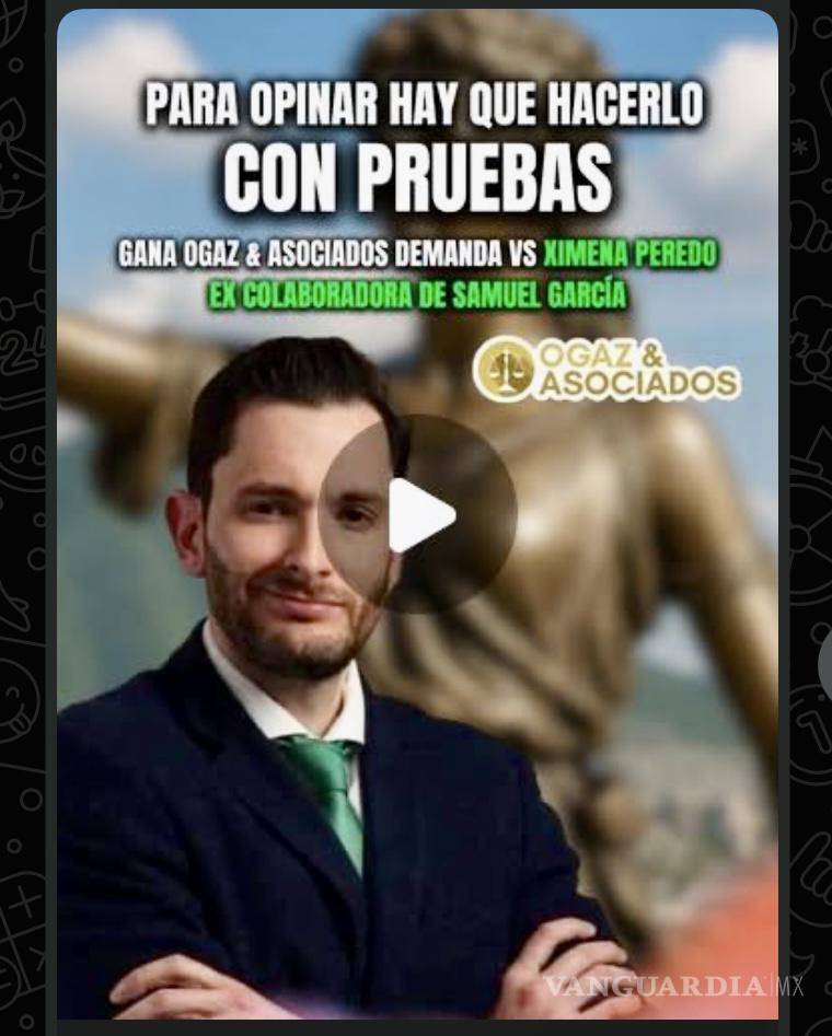 $!Abogado que lleva la causa de Felipe Montes contra Ximena Peredo.