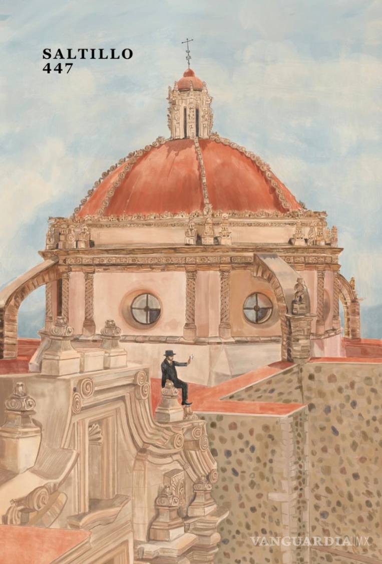 $!Una fotografía legendaria se convierte en la ilustración por el 447 aniversario de Saltillo