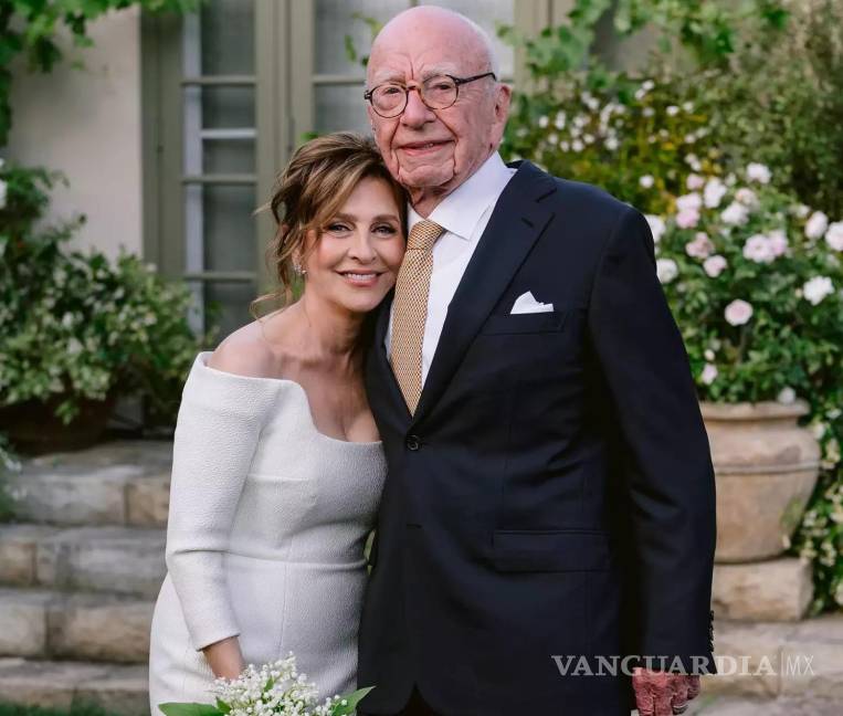 $!Rupert Murdoch se casó por quinta vez, a los 93 años