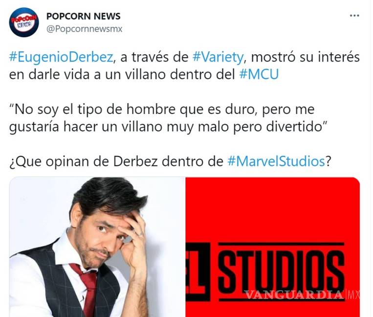 $!Eugenio Derbez desea ser el malo divertido de Marvel