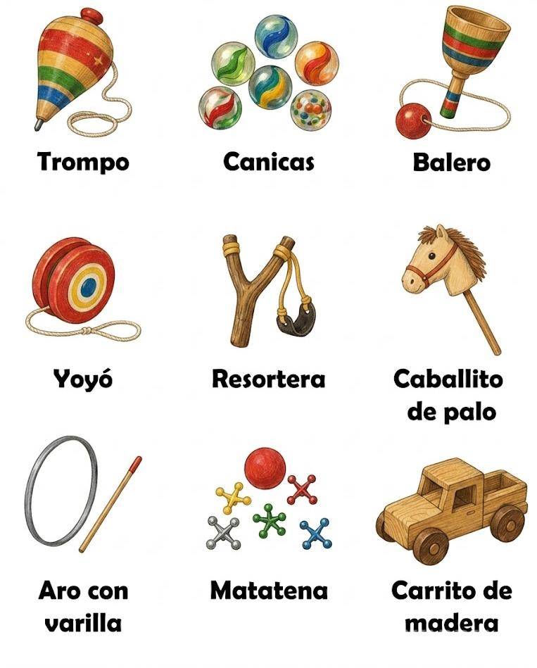 $!Juguetes con los cuales nuestros padres y abuelos se entretenían.