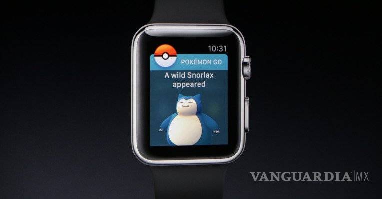 $!Pokémon Go llega al Apple Watch, que será sumergible