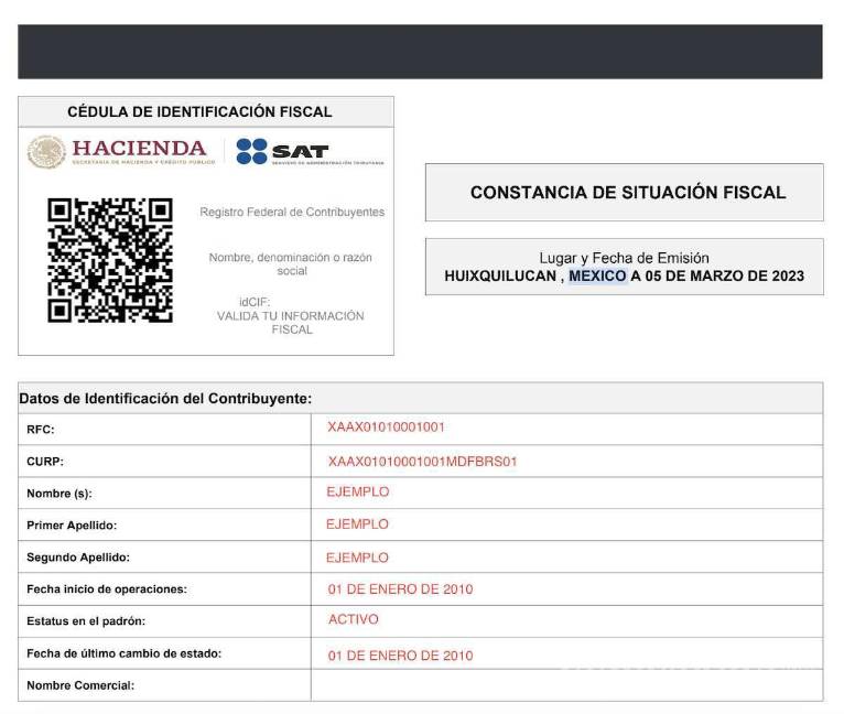 $!Cómo obtener tu RFC con CURP en línea: guía rápida para consultar tu registro ante el SAT