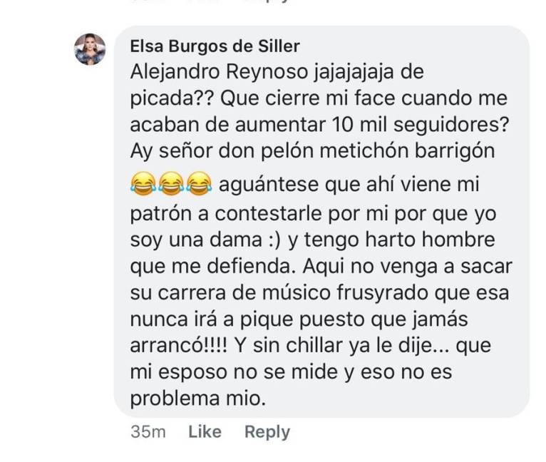 $!Protagoniza Elsa Burgos nuevo debate en redes