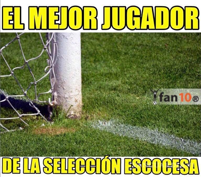 $!Los memes de la despedida de México contra Escocia