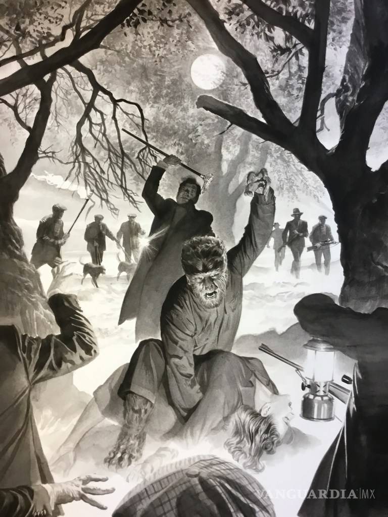$!Alex Ross realiza arte de monstruos famosos del cine
