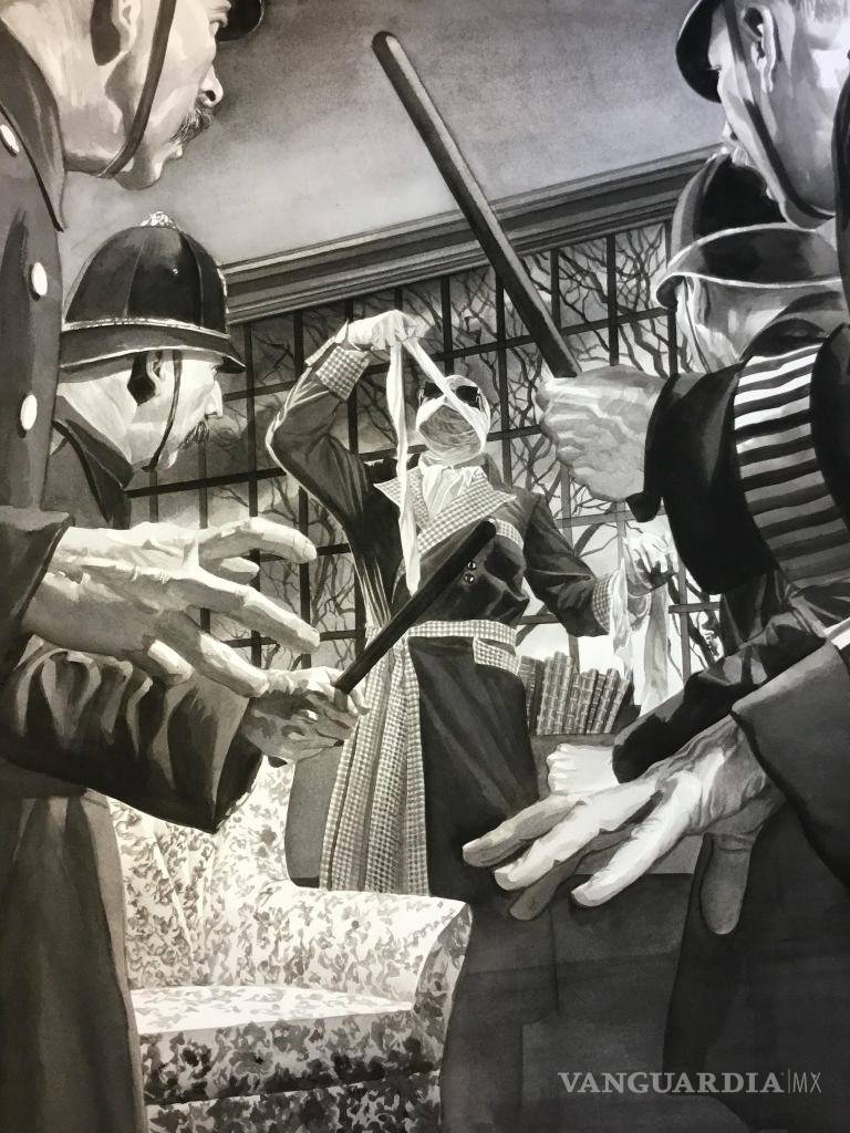 $!Alex Ross realiza arte de monstruos famosos del cine