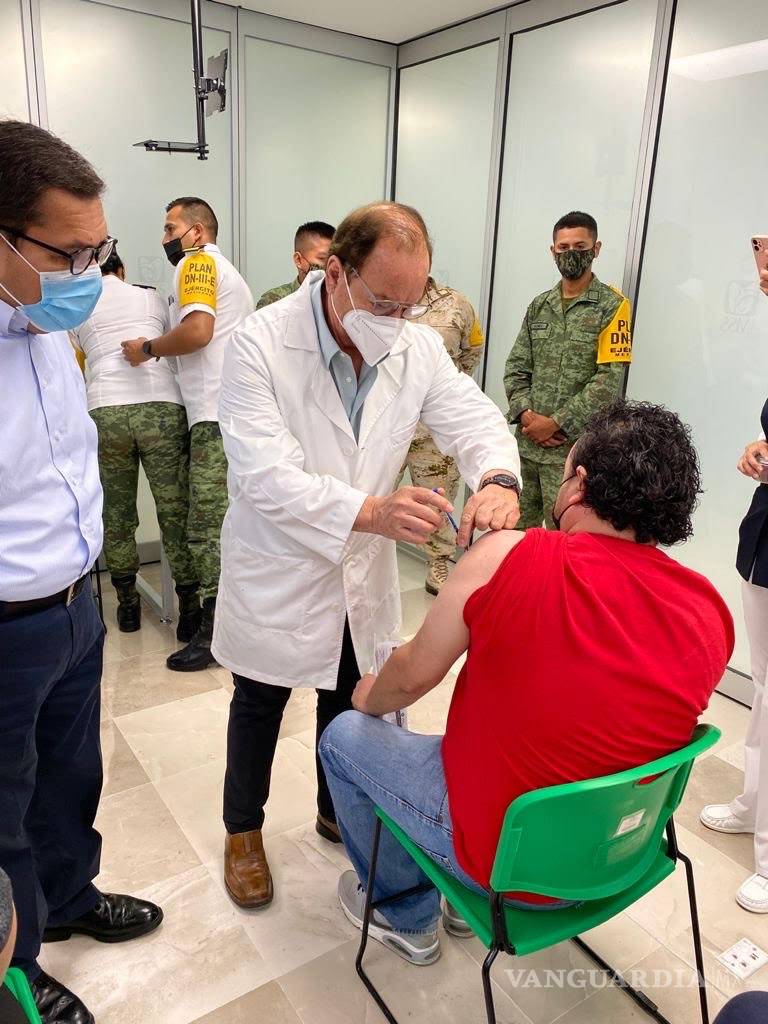 $!Gestionan aplicación de vacunas contra COVID-19 en puentes internacionales de Acuña y Piedras Negras