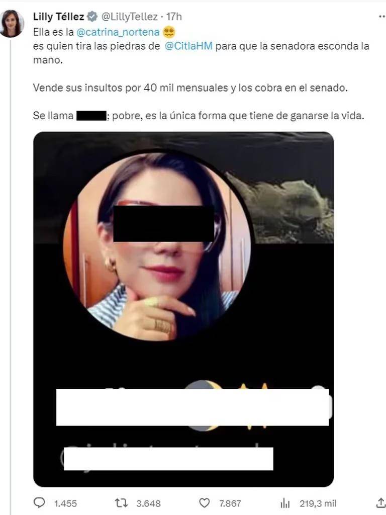 $!Número telefónico de Xóchitl Gálvez es filtrado, acusan a perfil de X cercano a Morena