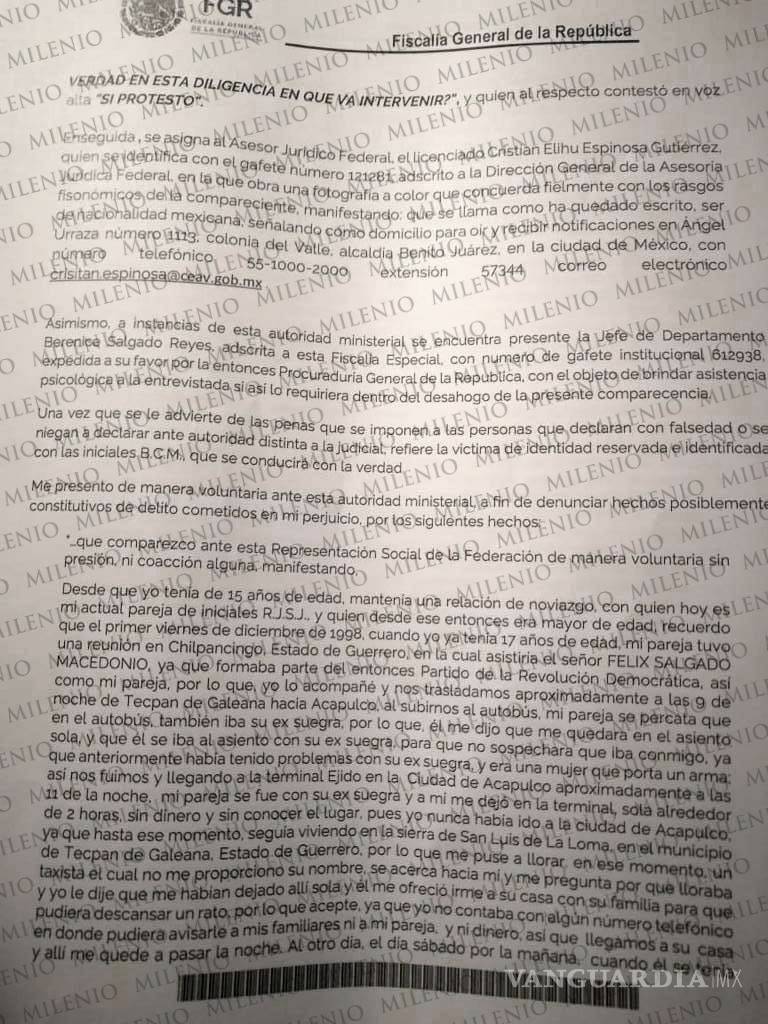$!Abren carpeta de investigación contra Félix Salgado Macedonio por supuesto abuso sexual
