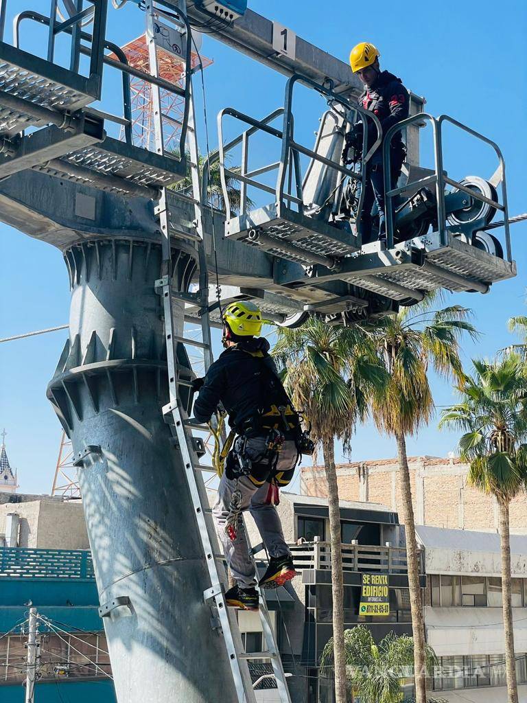 $!El que inició es el primer curso de ‘Rescate en Remontes Mecánicos’ y es un módulo bastante exigente.