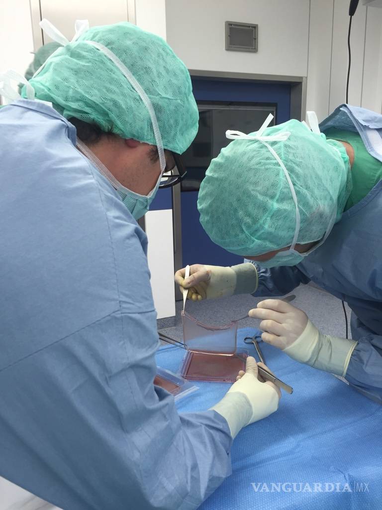 $!Trasplantan casi por completo piel de un niño enfermo