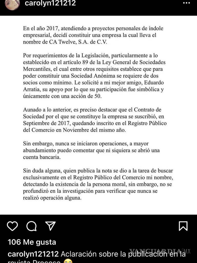 $!“Es amigo y compadre”, responden López Beltrán y Carolyn Adams sobre empresario vinculado a Baker Hughes