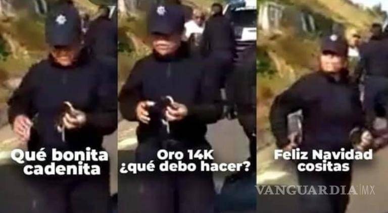 $!Policía de Cuautitlán revela video de Octavio Ocaña inhalando cocaína; la acusan de robo