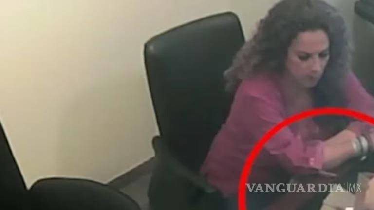 $!La senadora Rocío Abreu dijo que nunca ha pedido dinero y que si recibió efectivo podría ser algo relacionado con el pago de impuestos o derechos