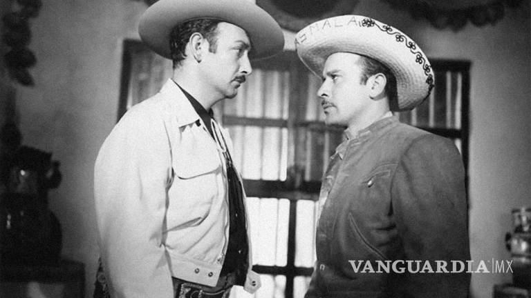 $!Jorge Negrete y Pedro Infante actuaron juntos en la época de oro del cine mexicano.