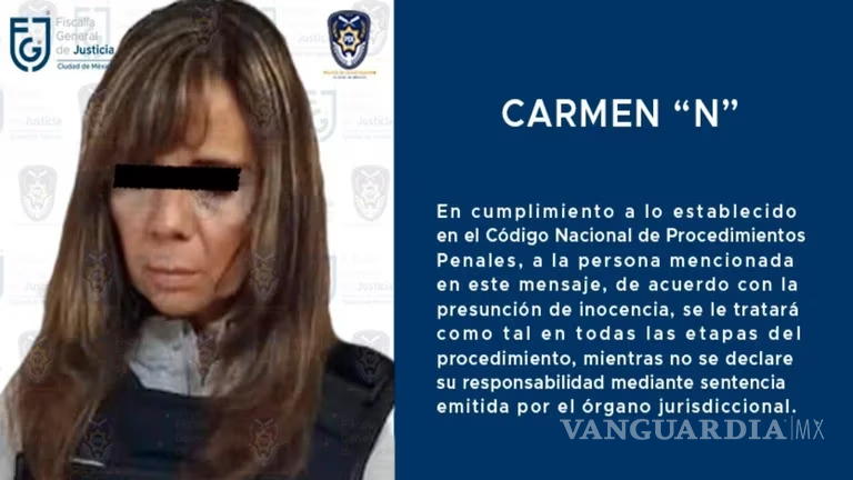 $!Carmen “N” —suegra de Montse— será investigada por el feminicidio de la joven, así como por otros delitos
