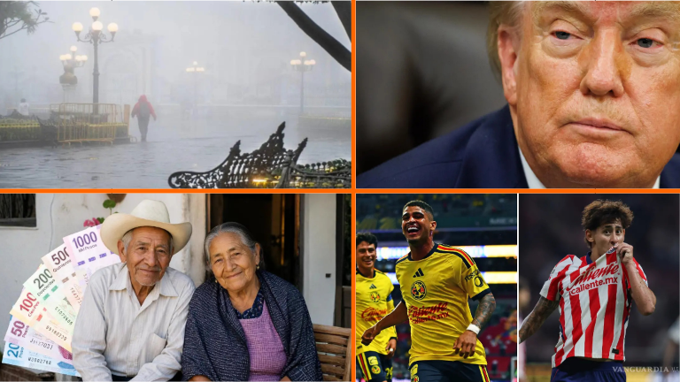 Noticias para el fin de semana: Pronóstico del clima; Trump “toma” el control de la seguridad de Groenlandia y América vs Chivas