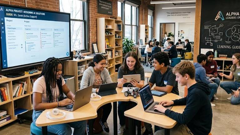 Una escuela sin maestros abrirá en Chicago apostando por la inteligencia artificial como eje educativo.